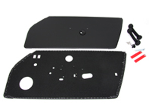 Panneaux de portes RS / RSA / Backdate Style en Vinyle Noir pour Porsche 911 / 912 1965-73