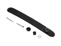 Seat belt guide, in Black, for Sports seat. Porsche 987 Boxster / 987C Cayman - 987521181008YR, 987521182008YR