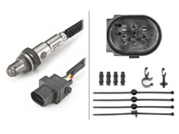Lambda oxygen sensor, BEFORE CAT. Porsche 957 MKII V6 3.6L Cyl 1-3 - 95560612830, 958906262A - 6PA009166791