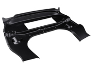 Vordere Boden-/Aufhängungshalterung. Porsche 911 63-73 mit Klima - 91150195500, 1683102200, 591133-9, 91150158001, 91150195501, 91150195500GRV, 91150158002, 90150158022, 90150158023 - 1683102200