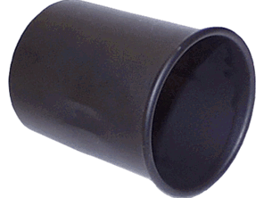 Exhaust tail pipes, Short - Black. Porsche 911 - 91111124500, 91111121502, 91111121503 - 1620700400