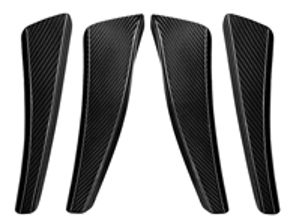 Kit d'avion de plongée pour pare-chocs avant en fibre de carbone. Porsche 991.1 GT3 / GT3 RS - A0238A-M, A0238A-P
