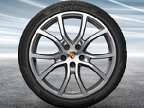 Llantas de aleación de diseño exclusivo Cayenne de 21' y neumáticos de invierno Original Porsche - 9Y0044610J