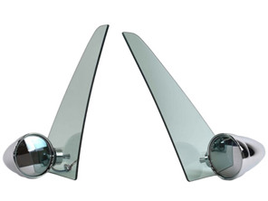 Türspiegel-Set mit Durchsichtglas – Singer-Stil mit Dreieckslicht – für Porsche 911 / 912 / 930 / 964 / 993 1965–1998 - 90173111100, 90173111101, 90173111102, 91173111600, 91173101300, 91173101306, 91173101308, 91173101406, 91173101408, 91173101307, 91173101310, 91173101407, 91173101410, 91173101301, 91173101328, 91173101700, 91173101701, 91173101706, 91173101707, 91173101720, 91173101721, 91173101806, 91173101821, 91173101820, 91173102300, 91173102500, 91173102501, 91173102600, 91173102400, 91173102706, 91173102806, 94473102701, 94473102702, 91173192701, 91173192801, 91173193101, 91173193201, 91173104303, 91173104403, 94473102101, 94473102101G3M, 96573124300, 96573124300G2L, 9657312400, 96573124400G2L, 96573124100, 96573124100G2M, 96573124201, 96573124201G2M, 96573124101, 96573124101G2M, 96573124200, 96573124200G2M