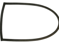 1/4 Fensterdichtung hinten (innen). Porsche 356 COUPE - 64454390500, 64454390500 - 356102, 1686000400