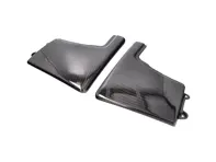 Panneaux latéraux de la console centrale, fibre de carbone. Porsche 987/997