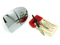 Türgriff (außen) mit Schließzylinder. Porsche 914 - 91453190600, 91453190500