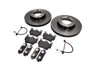 FRONT Brake Pads and Brake Disc Package Porsche 987 Boxster / 987C Cayman GEN 2 - 99635140501, 99635140601, 99735193906