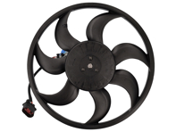 Radiator water fan DC. Porsche 955 Cayenne S / 957 Cayenne - 95562413601, 95562413600