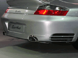 Hintere Stoßstange. Porsche 996 C4S / Turbo