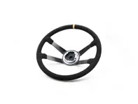 Alcantara-Lenkrad, 380 mm, gewölbt. Porsche 911T / 911E / 911S / 911RS - 91134708400, 91134708200, 90134708105, 90134708115, 91134708205, 90134708100, 90134708110