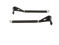 Battery clamp and spring set. Porsche 356 1950-65 - 64461115100, 64461115300, 111915331 - 8199450710