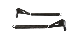 Battery clamp and spring set. Porsche 356 1950-65 - 64461115100, 64461115300, 111915331 - 8199450710