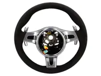 Volant SportDesign rembourré en Alcantara noir. Porsche 997 / 987 Boxster / 987 Cayman - 99704440222, 99704440220, 99704440221