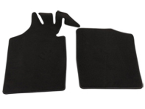 Fußmattensatz, Schwarz. Porsche 914 - 91455100050, 1601700410 - 1601700410