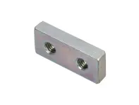 Sitzbefestigungsgewindeplatte. Porsche 911 / 928 / 959 - 92852110109, 92852110105