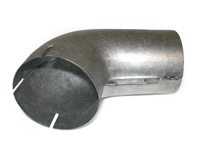 Raccord coudé pour échangeur de chaleur. Porsche 911 1975-83 / 930 Turbo - 91121113100, 1623150100 - EXS11.2.109, EXS112109