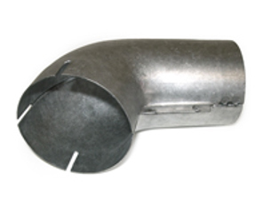 Raccord coudé pour échangeur de chaleur. Porsche 911 1975-83 / 930 Turbo - 91121113100, 1623150100 - EXS11.2.109, EXS112109