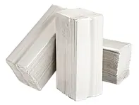 2-lagige weiße Papierhandtücher mit C-Falz – 15 Packungen mit 160 Blatt - CWT24002