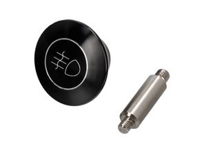 Rennline Billet Dash Knobs – Nebelschlussleuchte. Porsche 911 74-89 /912/914 - DA90