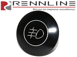 Rennline Billet Dash Knobs – Nebelschlussleuchte. Porsche 911 74-89 /912/914 - DA90