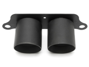 Embouts Deluxe Dual Style - Noir mat. Porsche 991.2 GT3 / GT3 RS - 99111125395, 99111125380, 99111125791