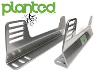 Planted Aluminium Offset Universal Side Mount - GREY