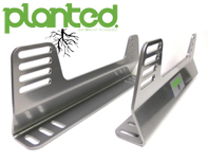 Support latéral universel en aluminium planté - GRIS