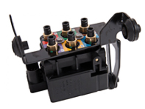 Ventielblok luchtvering. Porsche 970 Panamera - 97035815304, 97035815303, 97035815302, 83609001