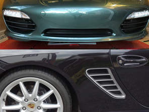 Kühler- und Seitengitter-Kit für Frontstoßstange Porsche 987.2 Boxster