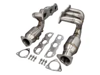 DesignTek Abgaskrümmer/-krümmer mit 200-Zellen-Katalysator für Porsche 991 Carrera - 3606109875, 99111341104, 991113411AX, 99111341202, 99111341204, 991113412AX