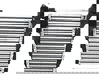 Radiator intercooler. Porsche 955 Cayenne Turbo (OE Part No. 95511080301 / 95511080401) - 95511080300, 95511080400, 8ML376723471, 8ML376723481, 95511080301, 95511080401, 7L0.145.803.E, 7L0145803E, 7L6.145.803E, 7L6145803E - CI77000P, CI78000P