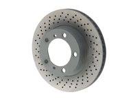 Disco freno anteriore, forato monoblocco, 298x24 mm. Porsche 987 - 98735140101, 98735140201 - PFL39871, PFR39872