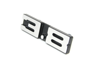 3.8 Plakette für Hecklüftungsgitter. Porsche 911 74-89 - 91155901538