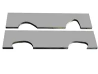 Placas de perfil de levas para Porsche 996 / 997 GT3 - SR127