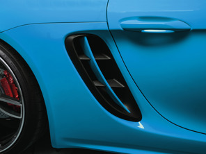 Seitliche Luftdüsenverkleidung TechArt. Porsche 718 Boxster und Cayman - 082.100.480.009, 982853189OK1, 982853190OK1, 982853189DOK1, 982853190DOK1, 982853189COZ1, 982853190COZ1