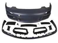 Pare-chocs avant et spoiler Aerokit. Porsche 997.1 2004-08 - 99704480202, 99704480203, 99704480232, 99704480234