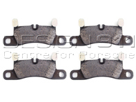 Brake Pads Rear Porsche 958 Cayenne Turbo - 95835293950, 958698451B - GDB1876, 2471, P65030