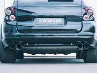 Rear Apron End Panel with Integrated diffuser. Hamann for Cayenne