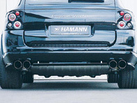 Rear Apron End Panel with Integrated diffuser. Hamann for Cayenne