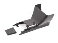 Rennline GT3 centre console delete panel carbon fibre. Porsche 986 Boxster / 996 - 98655211302