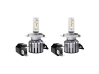 Warm White LED Retrofit Bulb Set H4 HL VINTAGE. Porsche 911 / 964 / 924 / 944 / 968 / 928 / 914 - 99963120290 - 64193DWVNT-2MB