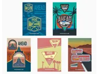 Collezione di adesivi AHEAD n. 2 - Edizione limitata - WAP0508010SSTS