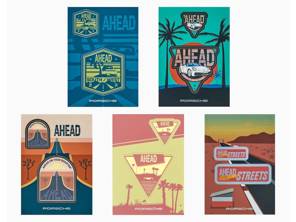 Collection d'autocollants AHEAD n° 2 - Édition limitée - WAP0508010SSTS