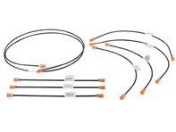 Brake line kit. Porsche 356 B-T5 - 64442305, 64442306, 64442313, 64442314, 69535260100, 69535260201 - 1661501010