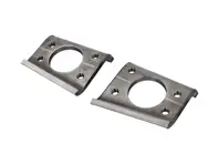 Plaques de fixation pour arceau de sécurité. Porsche 911 R RS ST RSR 64-73 - 90180323122, 90180323222 - IBP11.1.109