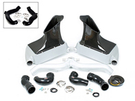 Complete performance charge air high flow cooling kit with inlet pipes. Porsche 997.1 Turbo - BIG-140, BIG-140-76, DO88