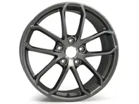 Llanta de aleación delantera 20' 718 Cayman GT4 en Platino satinado mate para Porsche 982 (718) Cayman GT4 - 982601025ABOB5, 982601025AB