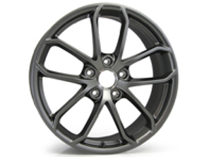 20' 718 Cayman GT4 Alufelge vorne in Platinum seidenmatt für Porsche 982 (718) Cayman GT4 - 982601025ABOB5, 982601025AB