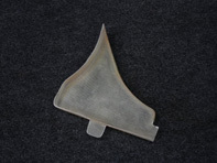 Protezione motore DESTRA - piastra di blocco per alloggiamento ventola grande. Porsche 914GT - TK 211J, TK211J
